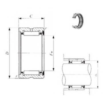 IKO BR 223020 U Rolamentos de agulha