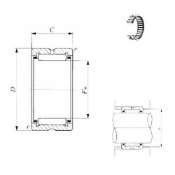 IKO BR 283720 Rolamentos de agulha