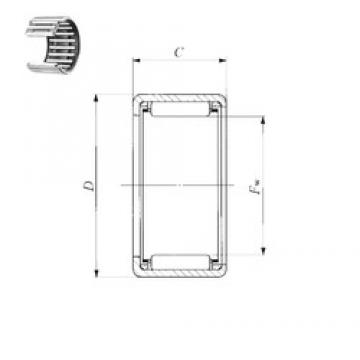 IKO BA 228 Z Rolamentos de agulha