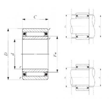 12 mm x 28 mm x 12 mm  IKO NAF 122812 Rolamentos de agulha