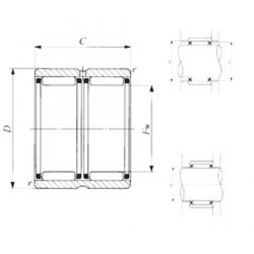 IKO RNAFW 506240 Rolamentos de agulha