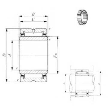 105 mm x 153 mm x 50,5 mm  IKO TRI 10515350 Rolamentos de agulha