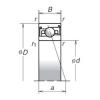 100 mm x 140 mm x 24 mm  NSK 100BNR29SV1V Rolamentos de esferas de contacto angular #2 small image