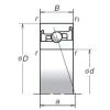 100 mm x 150 mm x 30 mm  NSK 100BNR20XV1V Rolamentos de esferas de contacto angular