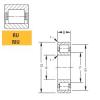 120 mm x 180 mm x 46 mm  Timken 120RU30 Rolamentos cilíndricos