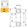 101,6 mm x 215,9 mm x 44,45 mm  Timken 40RIN133 Rolamentos cilíndricos