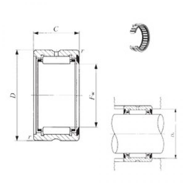 IKO RNA 49/22U Rolamentos de agulha #2 image