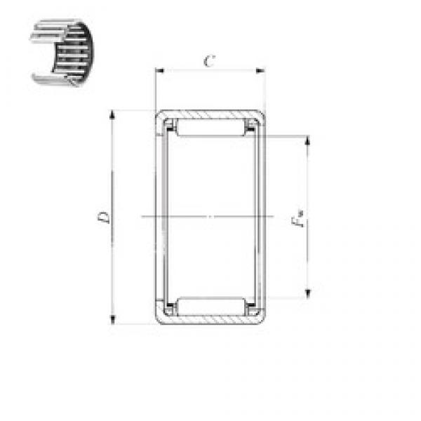 IKO BA 105 Z Rolamentos de agulha #2 image