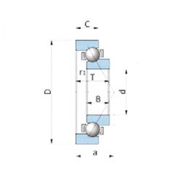 NSK 245BA35SI Rolamentos de esferas de contacto angular #2 image