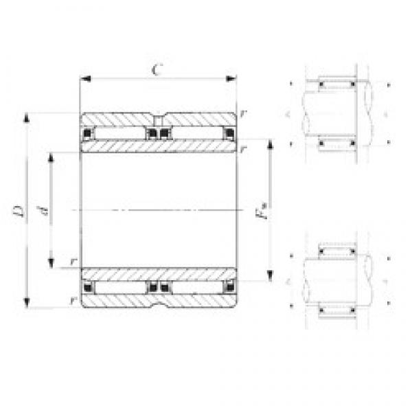 15 mm x 28 mm x 26 mm  IKO NAFW 152826 Rolamentos de agulha #2 image