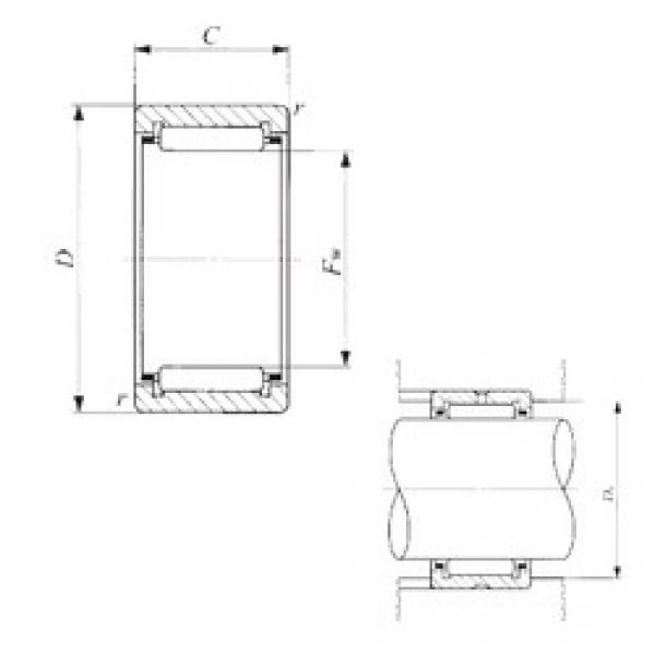 IKO TAF 202820/SG Rolamentos de agulha #2 image