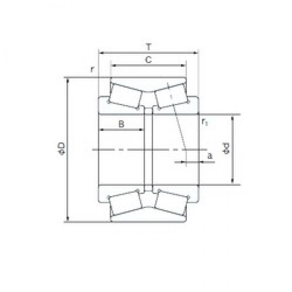 190 mm x 300 mm x 46 mm  NACHI QT6 Rolamentos de rolos gravados #1 image