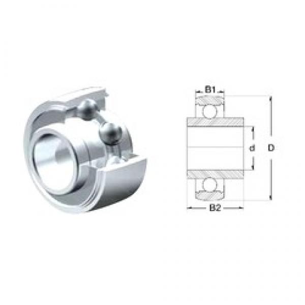 30 mm x 72 mm x 42,9 mm  ZEN SUCX06 Rolamentos de esferas profundas #2 image