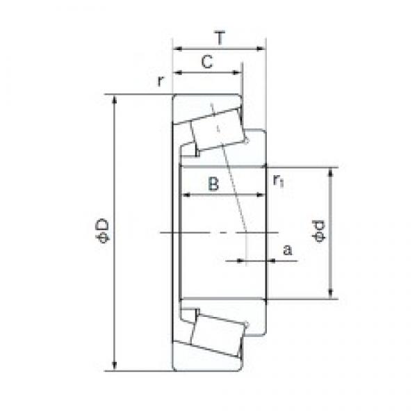 70 mm x 150 mm x 37 mm  NACHI QT31 Rolamentos de rolos gravados #1 image