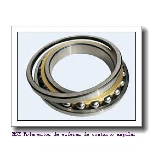 10 mm x 26 mm x 8 mm  NSK 7000A5TRSU Rolamentos de esferas de contacto angular #1 image